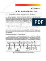 Ntroduction O Icrocontrollers: Fig. 2.1: Functional Block Diagram of A Microcontroller