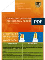 Dokumen - Tips Diferencias y Semejanzas Entre Apexogenesis y Apexificacion