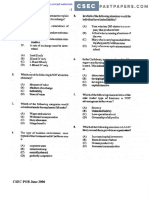 Principle of Business Past Paper 2006