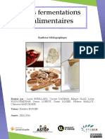 Cours Les Fermentations Alimentaires