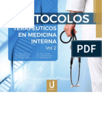 Protocolos Terapeuticos Medicina Interna Vol 2 HD 31 de Julio 2019