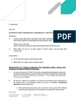 Circular 43 - Enhanced Safe Management Measures at Jurong Port