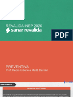 Prova Revalida INEP 2020