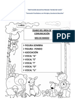 Silabo Marzo Comunicacion 3 Años