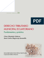 Montaño Mogrovejo Derecho Tributario