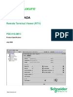 EcoStructure - Foxboro™ SCADA - Remote Terminal Viewer (RTV) - 41s2m13