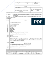 Work Instruction: Nirma Limited Analysis Method of Light / Dense Soda Ash