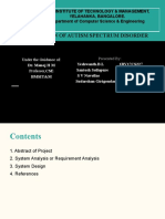 Prediction of Autism Spectrum Disorder