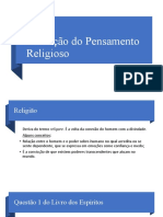 Roteiro 1 - Evolução Do Pensamento Religioso 2021