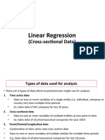 BRM - L4,5 - Linear Regression