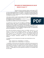 I Trabajo Domiciliario de Transferencia de Calor