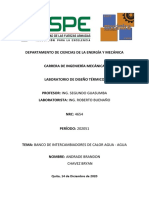 Andrade - Chavez - DT - Intercambiador de Calor AGUA AGUA