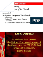 Module 3.3 Scriptural Images of The Church