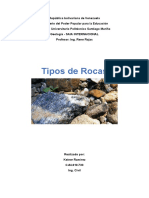 TiposdeRoca Geología KeinerRamírez