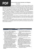 SWOT Analysis of Davao As Mice Tourism Destination