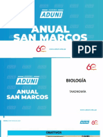 Anual San Marcos - Biología Semana 16