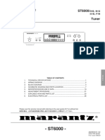 Service Manual: ST6000/ Tuner