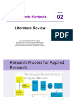 Research Methods: Literature Review