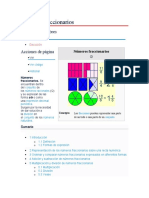 Números Fraccionarios: Espacios de Nombres