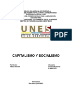 Capitalismo y Socialismo