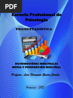 Distribución de La Media Muestral y Proporcion Muestral Psicologia 7 de Julio 2001