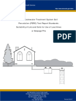 Percolation PERC Test Report Standards