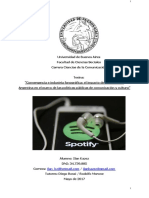 Convergencia e Industria Fonografica El