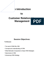 An Introduction To Customer Relationship Management