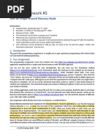 CS553 Homework #5: Sort On Single Shared Memory Node