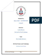 Meat Quality Indicators