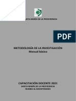 Metodología de La Investigación-Manual Básico