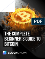 The Complete Beginner's Guide To Bitcoin: Edition 1.0