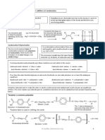 Polymers: C C CH