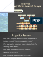 Logistics Supply Chain Network Design: Management