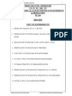 BEEE Lab Manual - BT104 - Readings - 1625301921