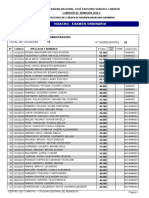 Resultados Examen Ordinario 2020-2