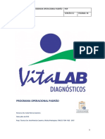 Programa Operacional Padrão Vitalab Diagnósticos