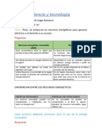 Ciencia y Tecnología Semana 11