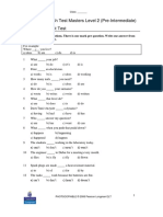 Technical English 2 Quick Placement Test