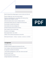 Travel Checklist Template For Excel