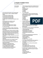 AP Biology Chapter 9 Multiple Choice