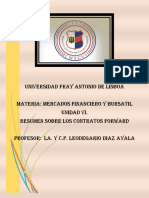 Resumen Sobre Los Contratos Forward y Concluye Con Tu Opinión Personal