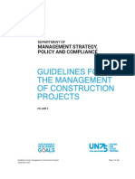 Guideline For Construction Project