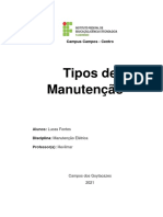 Tipos de Manutencao