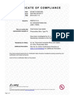 E501952 CertificateofCompliance Photovoltaic Wire