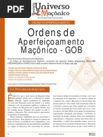 Revista Universo Maconico - Ordens de Aperfeicoamento