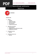 Sesión 3.3 Matrices