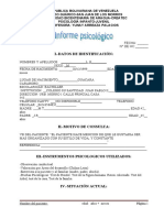 Modelo de Informe Psic-Infantil