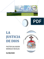 La Justicia de Dios