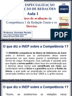 Competência 1 - Aula 01 - Regras Gerais e Desvios